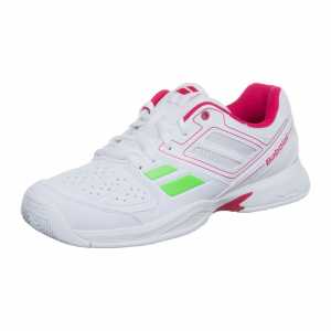 Детские кроссовки Babolat Pulsion BPM (36 - 40) Цвет Белый/Розовый 33S1578-184 Детские кроссовки Babolat Pulsion BPM (36 - 40) Цвет Белый/Розовый 33S1578-184