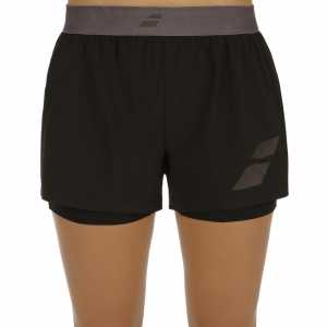 Женские шорты Babolat Performance 2017 Цвет Черный 2WS17061-105 Женские шорты Babolat Performance 2017 Цвет Черный 2WS17061-105