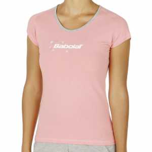 Футболка для девочек Babolat Training Basic Цвет Розовый 42F1572-156 Футболка для девочек Babolat Training Basic Цвет Розовый 42F1572-156