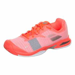 Детские кроссовки Babolat Jet All court (31.5 - 35.5) Цвет Фанданго розовый/Флуоресцентно розовый 32S18648-5018 Детские кроссовки Babolat Jet All court (31.5 - 35.5) Цвет Фанданго розовый/Флуоресцентно розовый 32S18648-5018