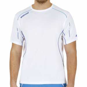 Мужская футболка Babolat Match Core Цвет Белый 40S1411-101 Мужская футболка Babolat Match Core Цвет Белый 40S1411-101