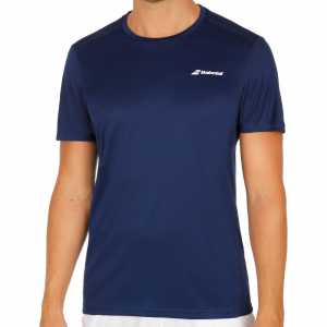 Мужская футболка Babolat Core Flag Club 2018 Цвет Сумеречно синий 3MS18011-4000 Мужская футболка Babolat Core Flag Club 2018 Цвет Сумеречно синий 3MS18011-4000