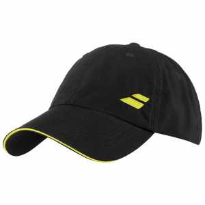 Бейсболка Babolat Basic Logo Цвет Черный/Пылающий желтый 5US18221-2006 Бейсболка Babolat Basic Logo Цвет Черный/Пылающий желтый 5US18221-2006