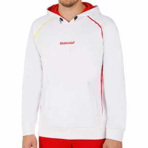 Мужская толстовка Babolat Match Performance Цвет Белый 40S1507-101 Мужская толстовка Babolat Match Performance Цвет Белый 40S1507-101