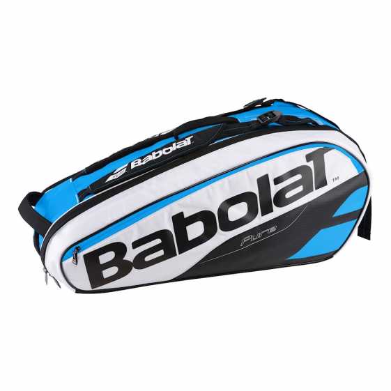 Сумка Babolat Pure X6 Цвет Синий/Белый 751135-148 Сумка Babolat Pure X6 Цвет Синий/Белый 751135-148