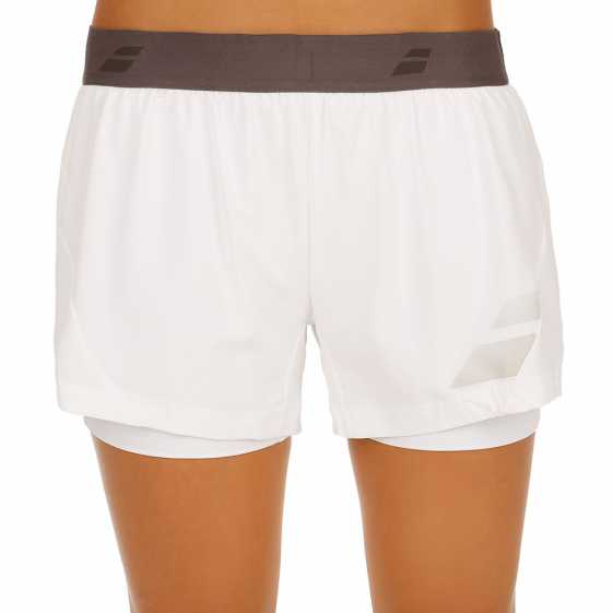 Женские шорты Babolat Performance 2017 Цвет Белый 2WS17061-101 Женские шорты Babolat Performance 2017 Цвет Белый 2WS17061-101
