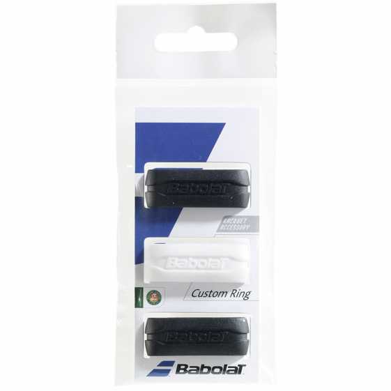 Кольцо на ручку ракетки Babolat Custom Ring 3шт Цвет Черный/белый 710025-145 Кольцо на ручку ракетки Babolat Custom Ring 3шт Цвет Черный/белый 710025-145