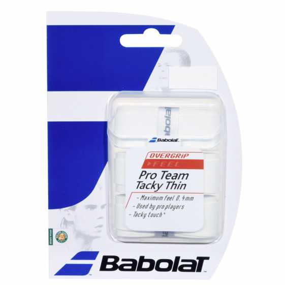 Обмотки Babolat Pro Team Tacky Thin 3шт 653030 Обмотки Babolat Pro Team Tacky Thin 3шт 653030