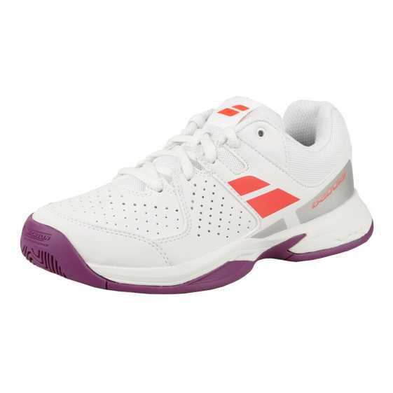 Детские кроссовки Babolat Pulsion All Court Цвет Белый/Ярко-красный 33S17482-198 Детские кроссовки Babolat Pulsion All Court Цвет Белый/Ярко-красный 33S17482-198