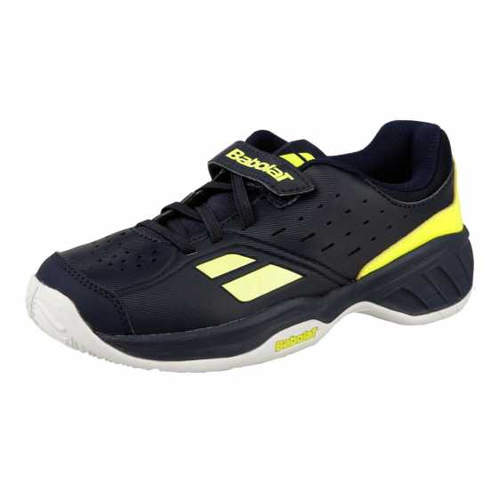 Детские кроссовки Babolat Pulsion All Court Kid Цвет Синий/Желтый 32S17518-175 Детские кроссовки Babolat Pulsion All Court Kid Цвет Синий/Желтый 32S17518-175