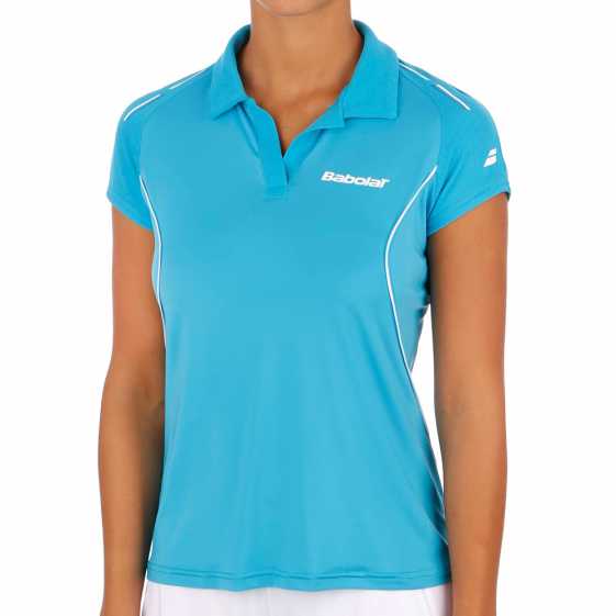 Поло для девочек Babolat Match Core Цвет Бирюзовый 42S1467-111 Поло для девочек Babolat Match Core Цвет Бирюзовый 42S1467-111