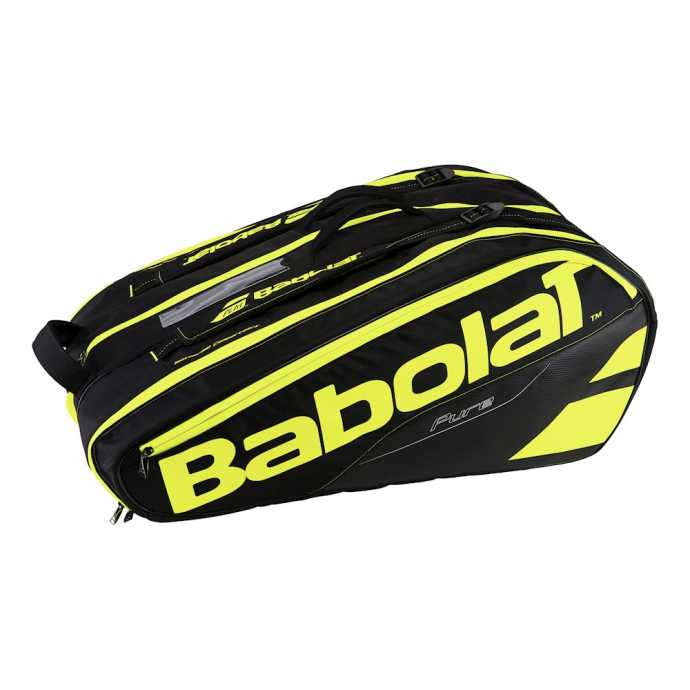 Сумка Babolat Pure X12 Цвет Черный/Флуоресцентно-желтый 751133-232 Сумка Babolat Pure X12 Цвет Черный/Флуоресцентно-желтый 751133-232