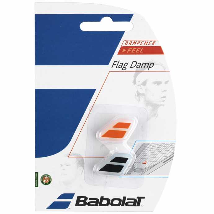 Виброгаситель Babolat Flag Damp 2шт Цвет Черный/оранжевый 700032-162 Виброгаситель Babolat Flag Damp 2шт Цвет Черный/оранжевый 700032-162