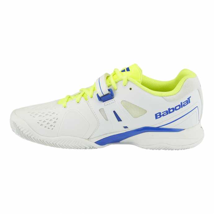 Кроссовки мужские Babolat ProPulse Clay Цвет Белый/Желтый 30S16425-229 Кроссовки мужские Babolat ProPulse Clay Цвет Белый/Желтый 30S16425-229