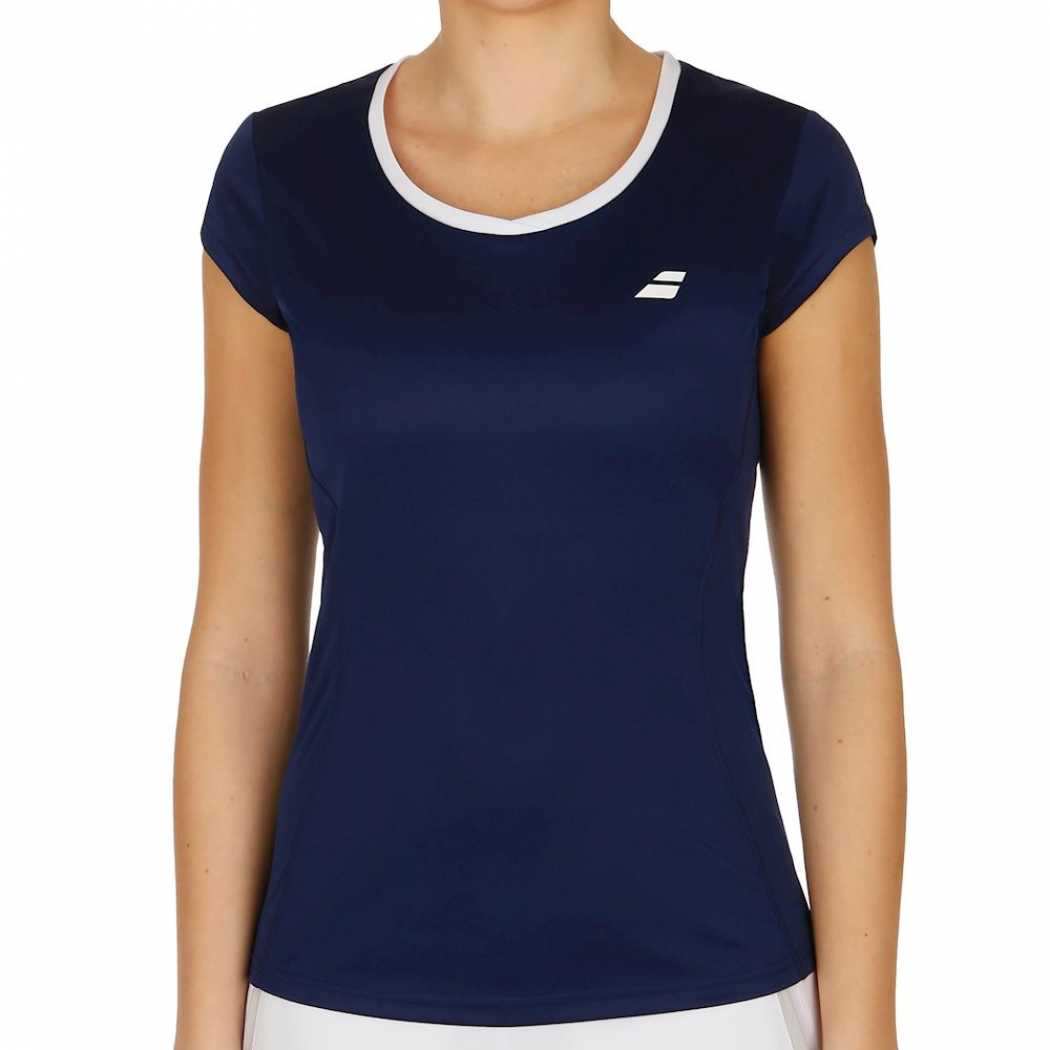 Футболка для девочки Babolat Core Flag Club Цвет Сумеречно синий 3GS18011-4000