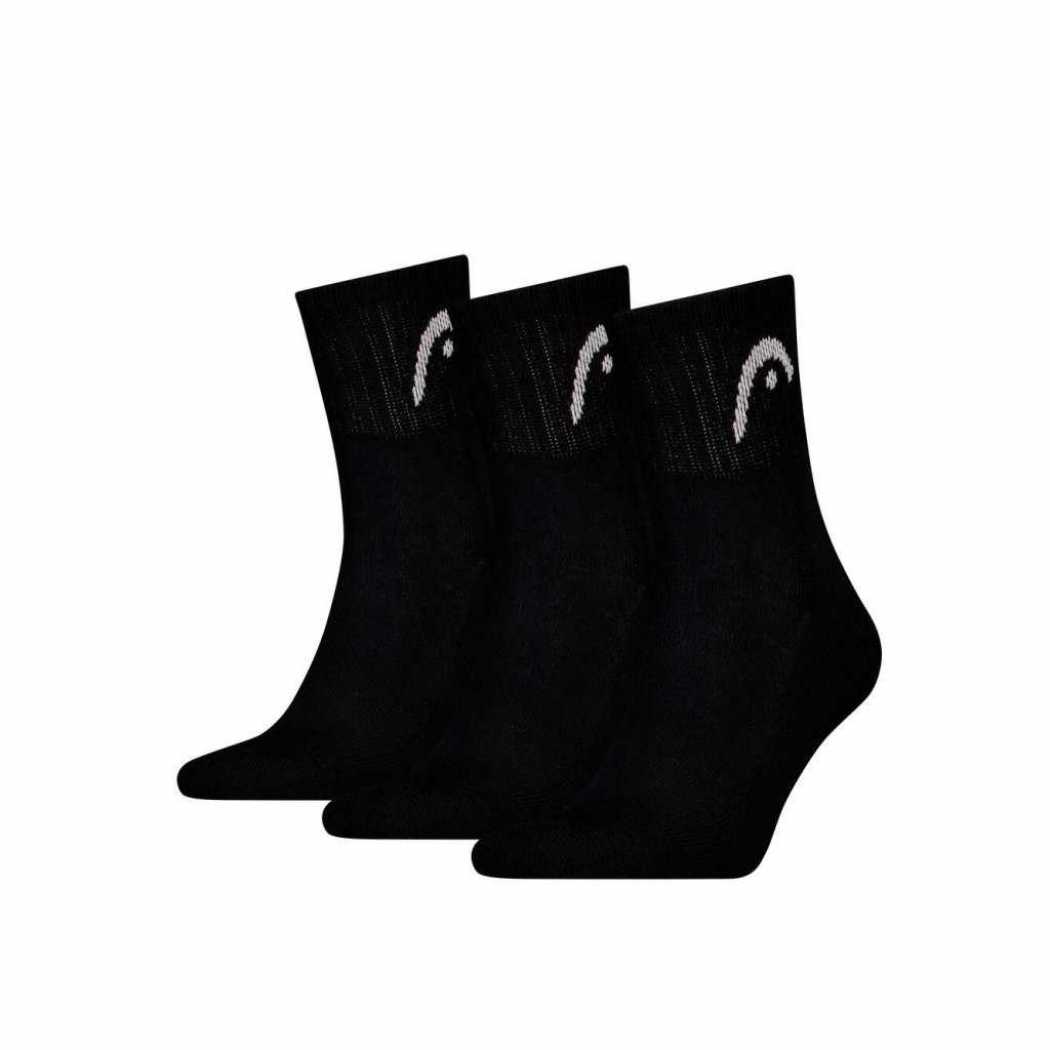 Носки 3 пары HEAD Club Short Crew Цвет Черный 811575BK
