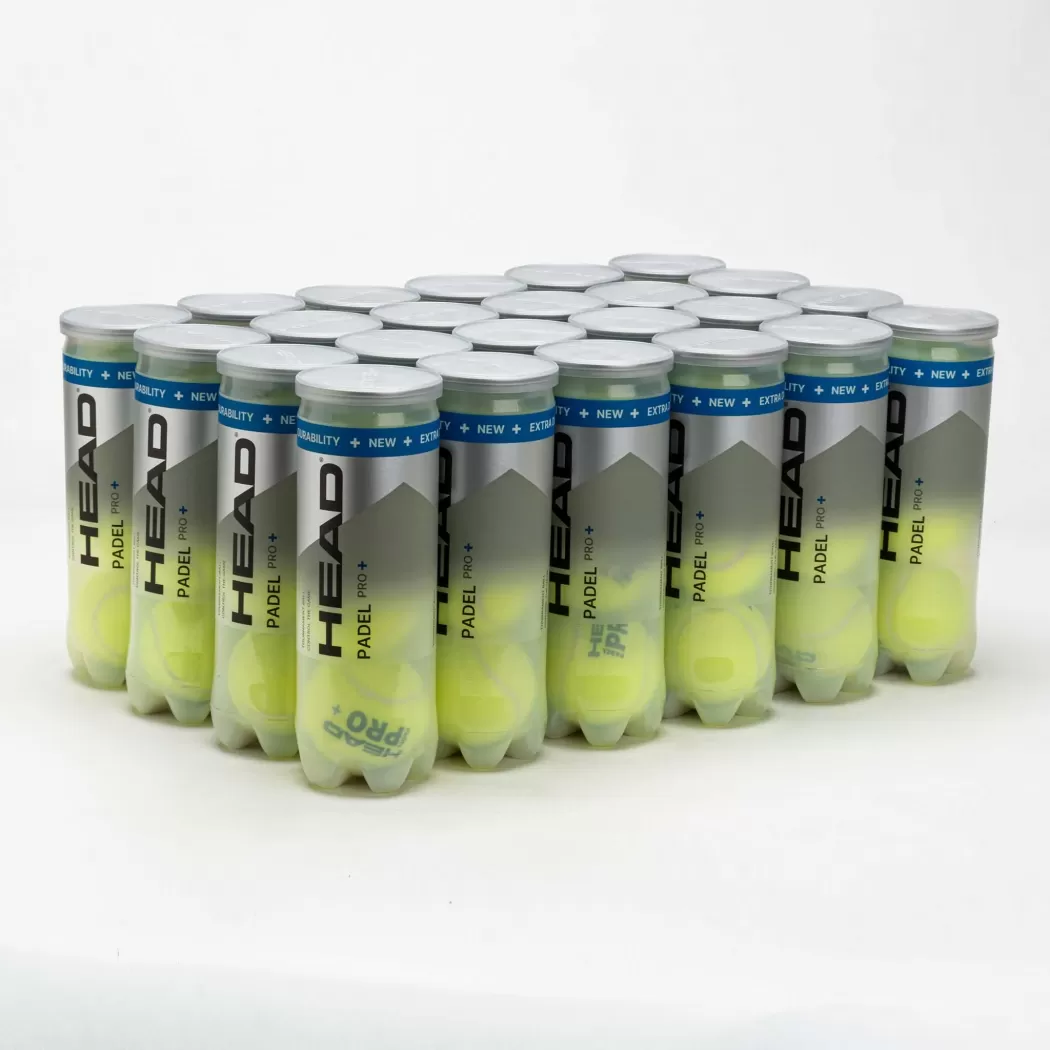HEAD Padel Pro+ 3шт коробка 72 мяча 540203