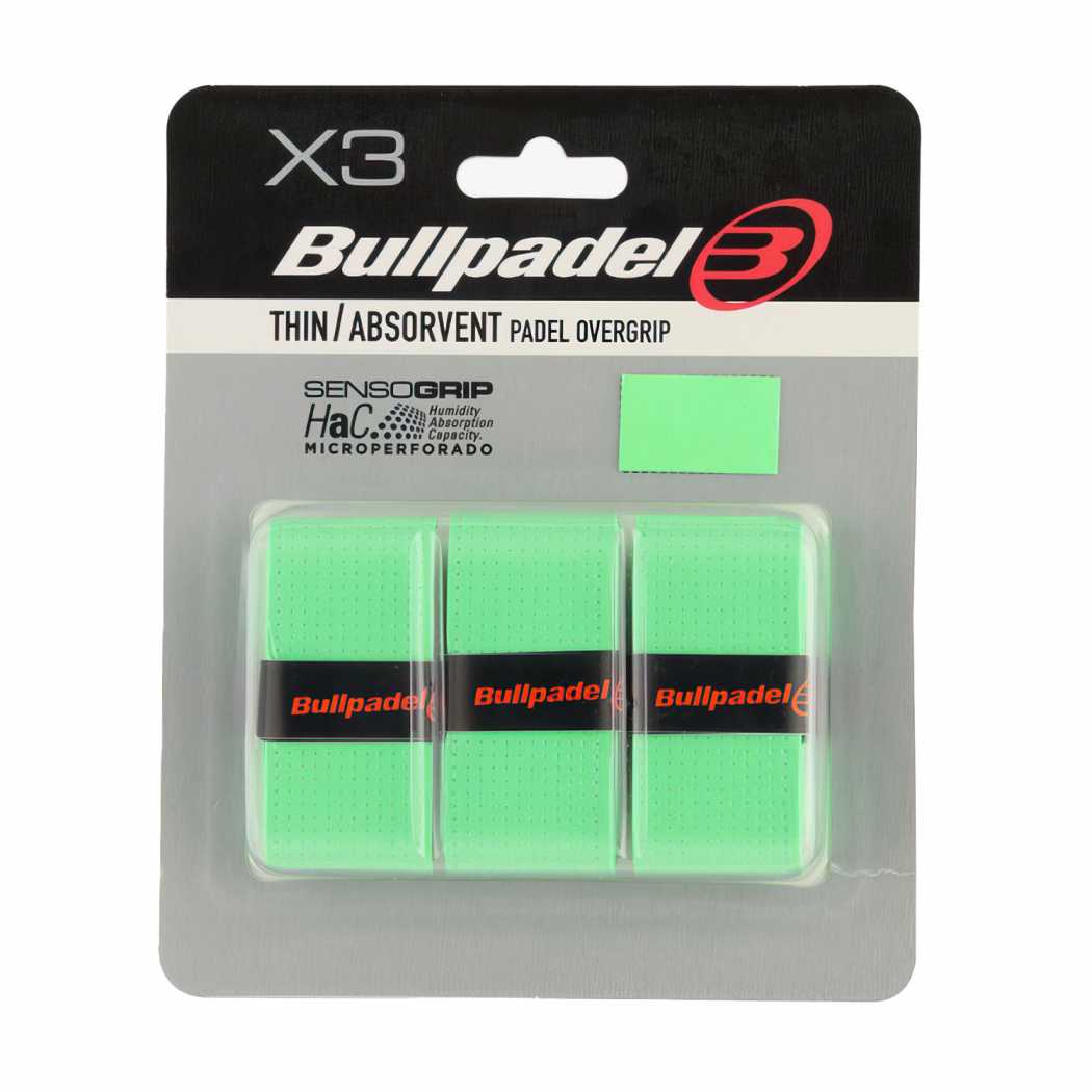 Обмотки Bullpadel GB-1705 3шт Цвет Зеленый 471953125