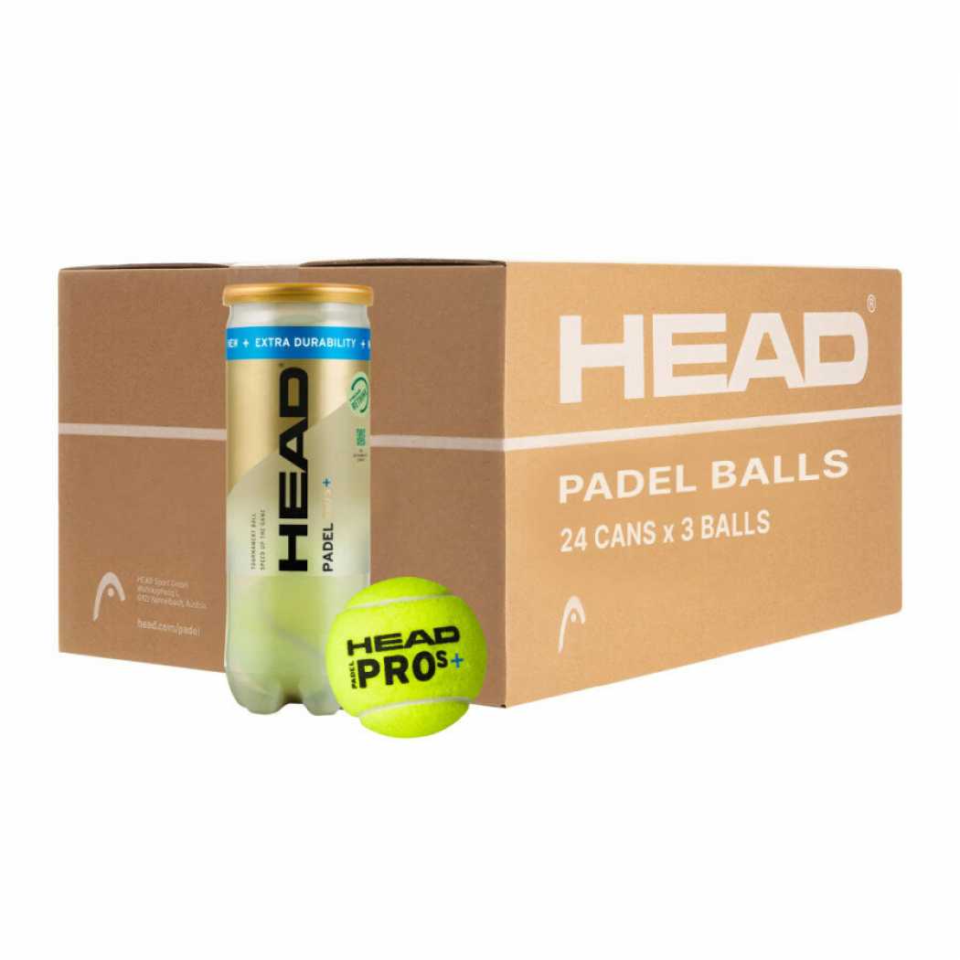 HEAD Padel Pro S+ 3шт коробка 72 мяча 540303