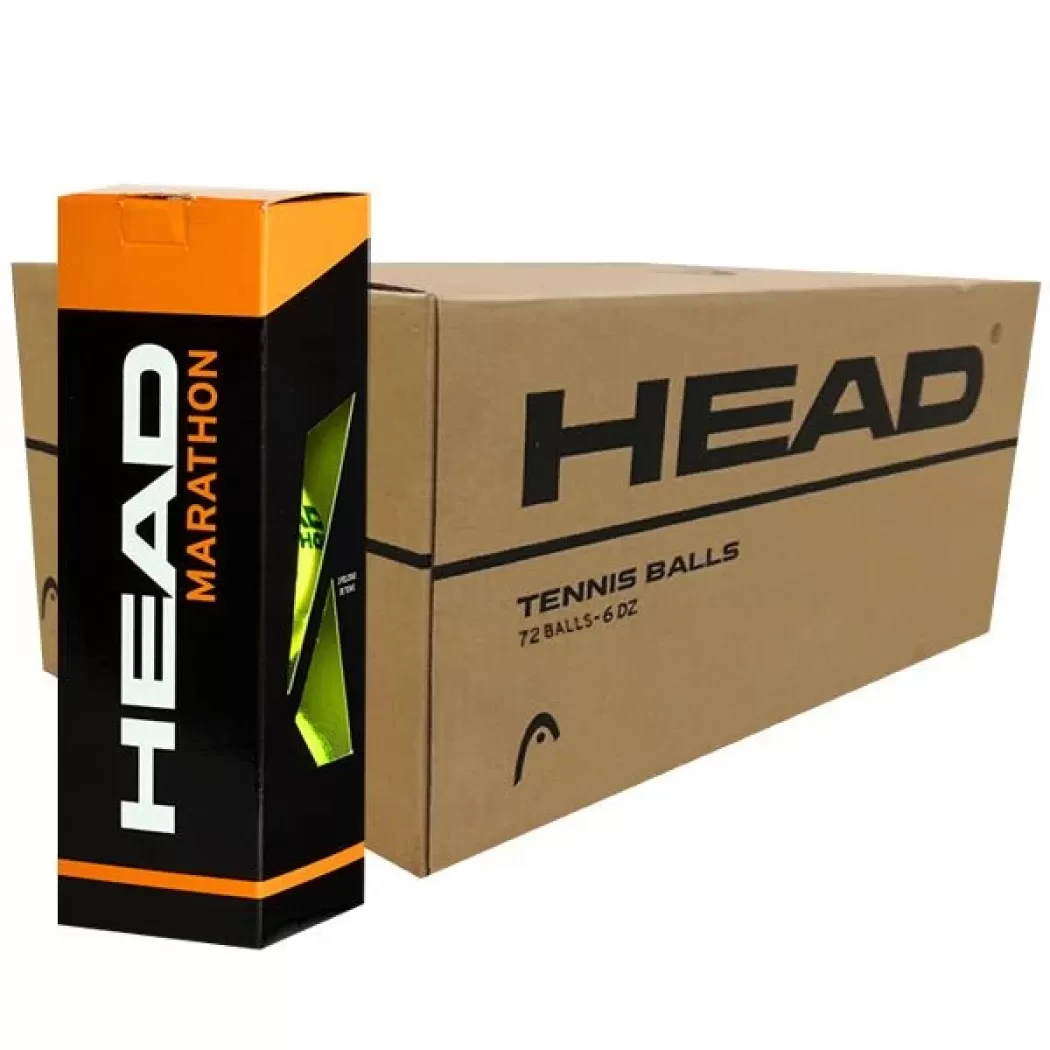 HEAD Marathon 3шт - Коробка 72 мяча 578183