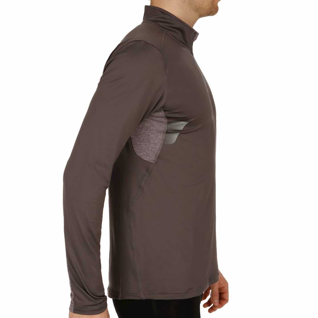 Мужская футболка Babolat Core 1/2 Zip 3MS17171