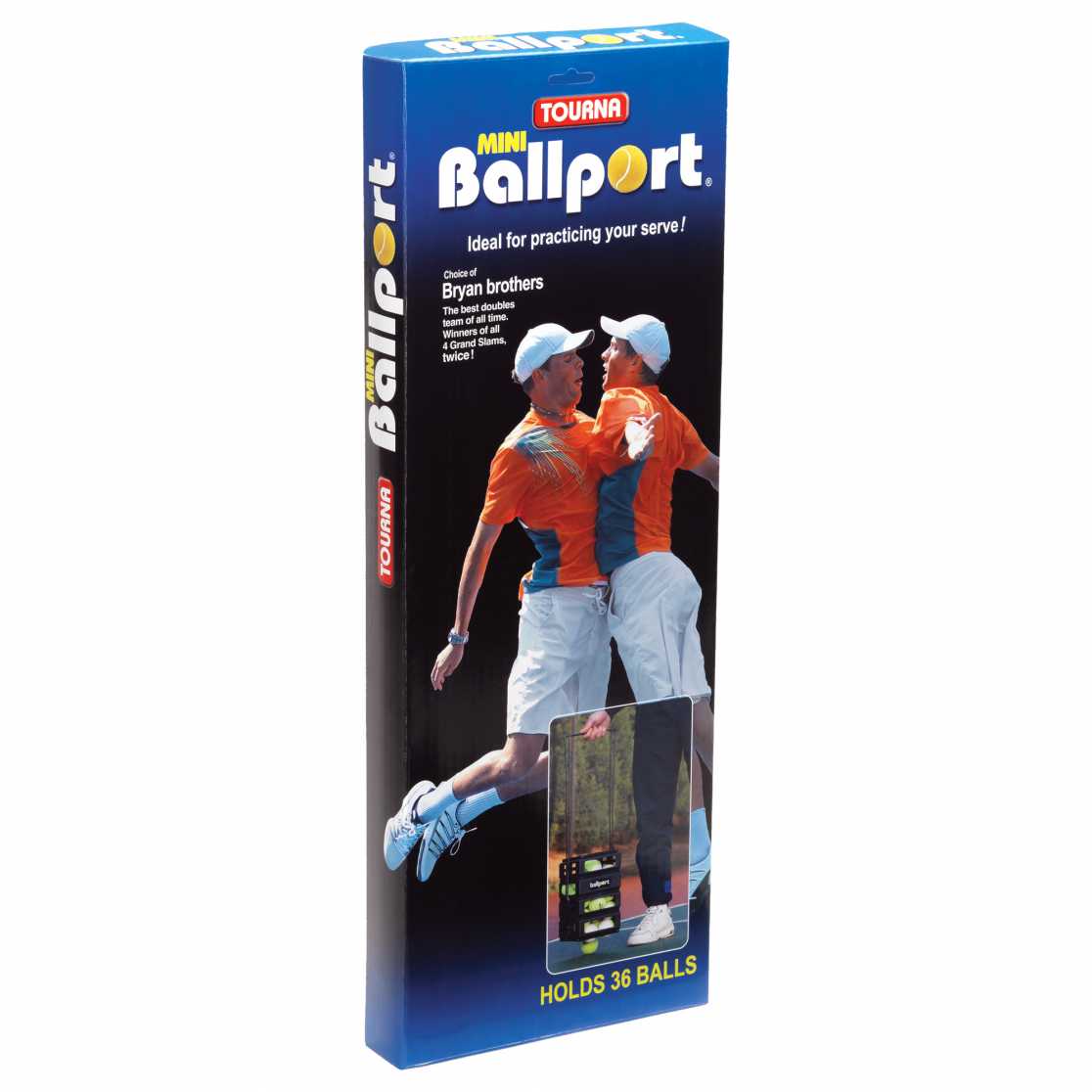 Корзина на 36 мячей Tourna BallPort Unique Цвет Голубой BP36-106