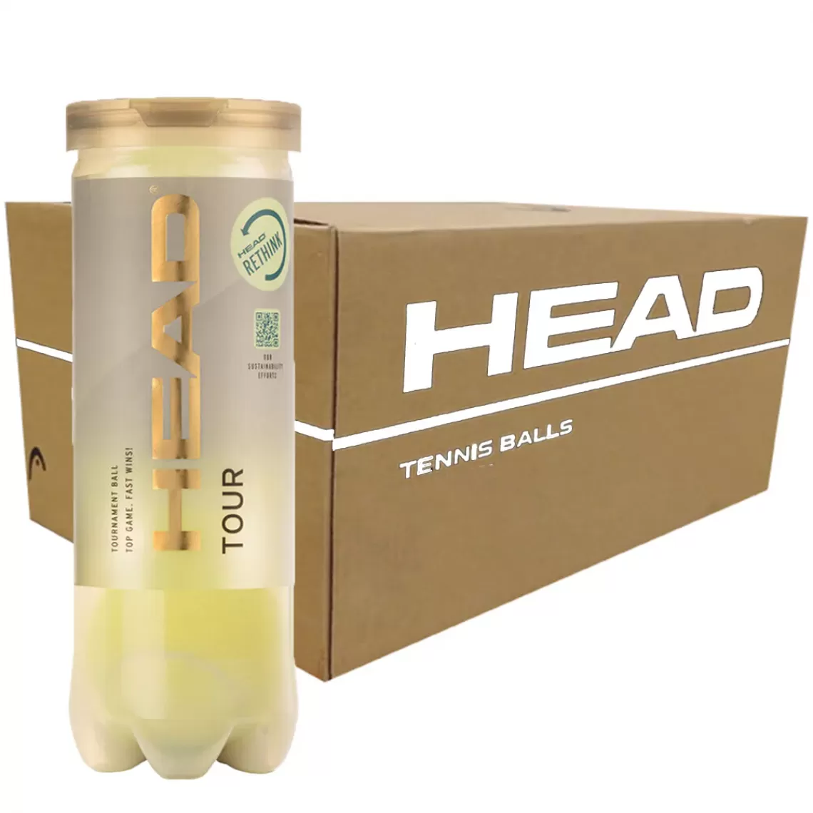 HEAD Tour 3шт - Коробка 72 мяча 570703