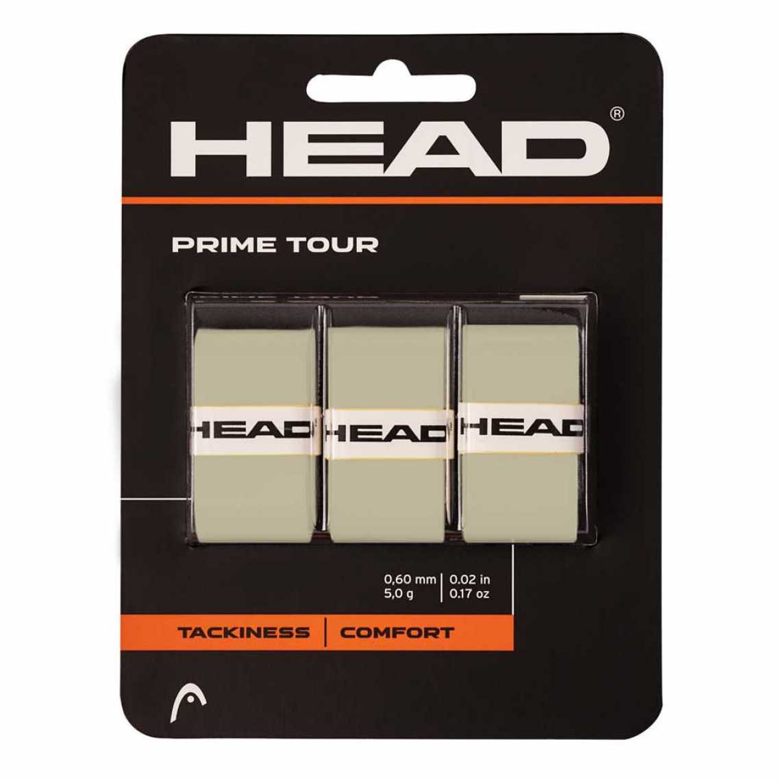 Обмотки HEAD Prime Tour 3шт Цвет Серый 285621-GR
