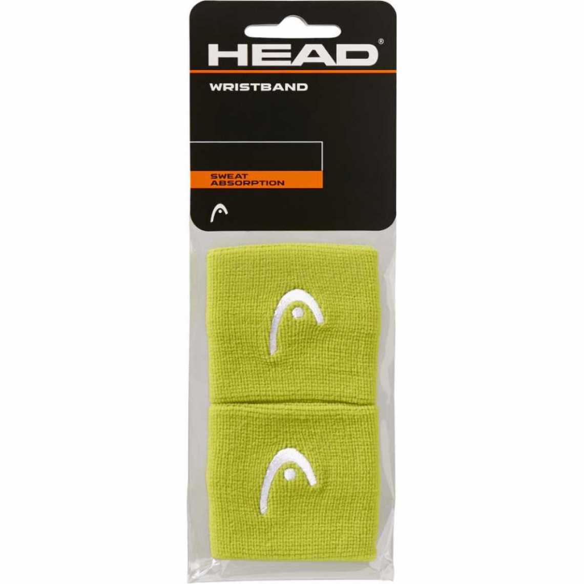 Напульсники HEAD 2.5" Цвет Лайм 285050LM