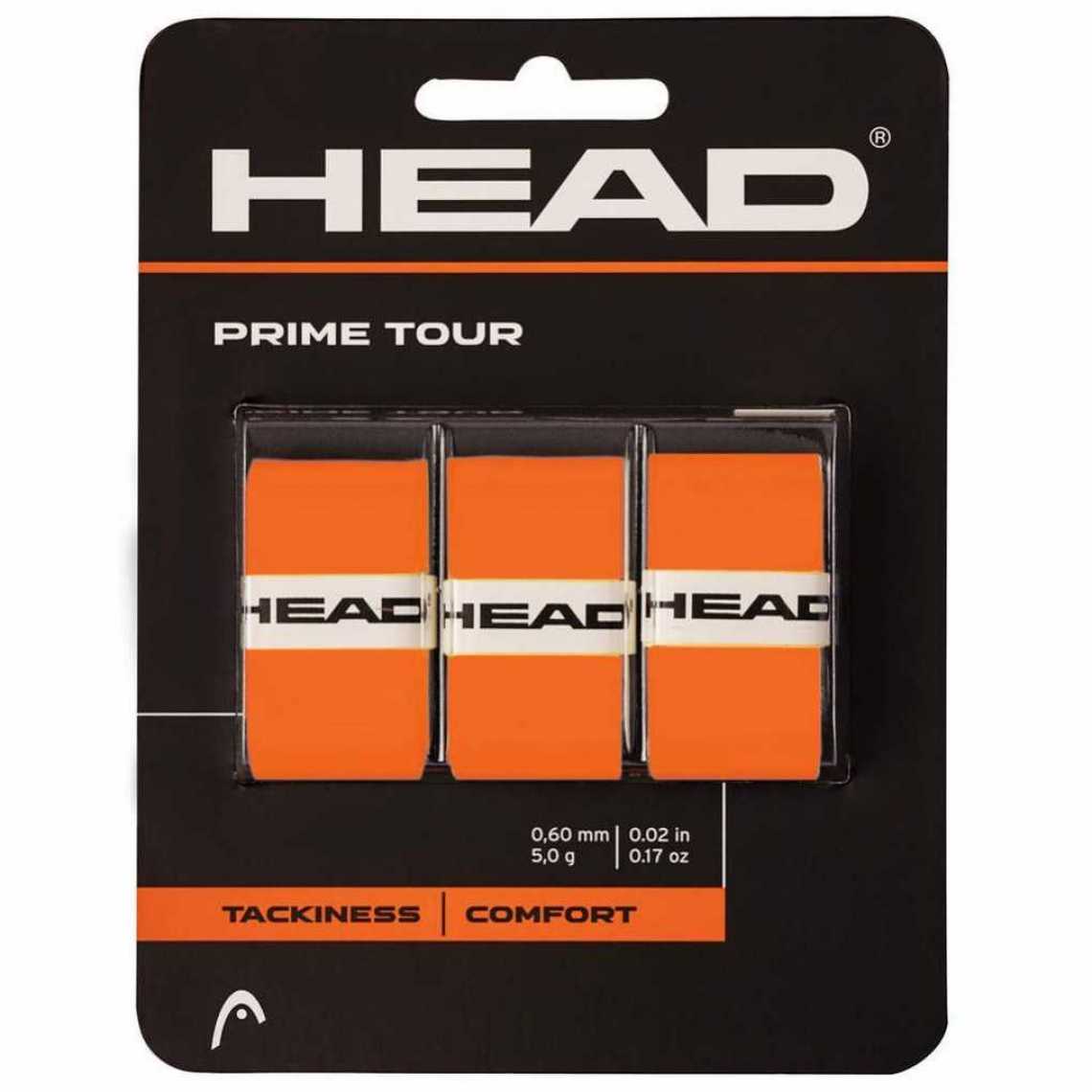 Обмотки HEAD Prime Tour 3шт Цвет Оранжевый 285621OR