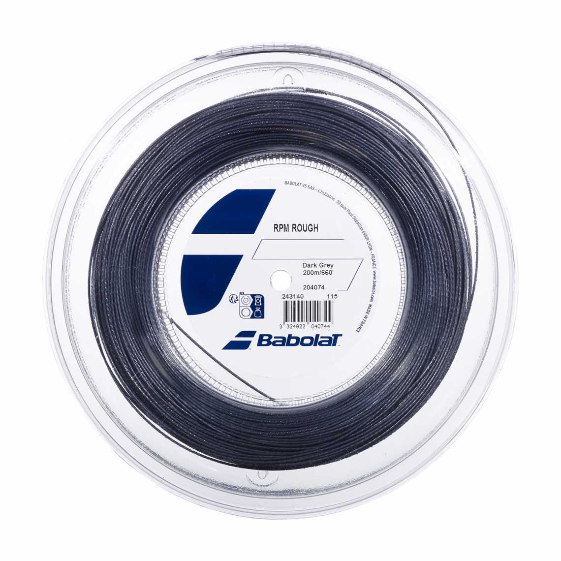 Babolat RPM Blast Rough (нарезка) Цвет Темно-серый 241136115