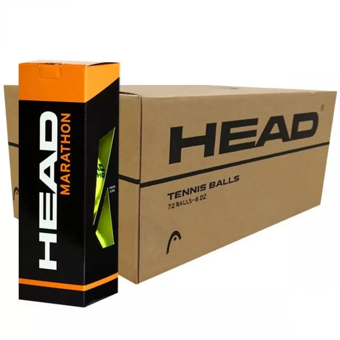 HEAD Marathon 3шт - Коробка 72 мяча 578183