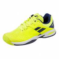 Детские кроссовки Babolat Propulse All court (36 - 40) Цвет Флуоресцентно желтый/Сумеречно синий 33S18478-7002