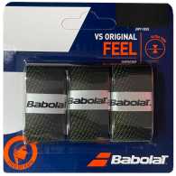 Обмотки Babolat VS Original 3шт Цвет Черный/Флуоресцентно-желтый 653040232