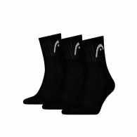 Носки 3 пары HEAD Club Short Crew Цвет Черный 811575BK