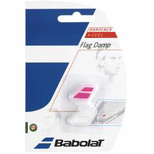 Виброгаситель Babolat Flag Damp 2шт Цвет Белый/розовый 700032-184