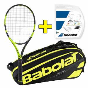 Комплект Babolat Pure Aero Lite + Струны + Сумка 101308