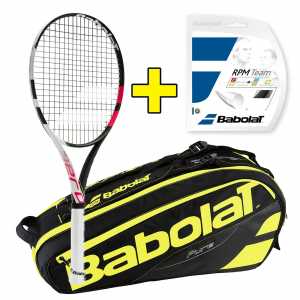 Комплект Babolat Pure Aero Lite Pink + Струна + Сумка 101279 Комплект Babolat Pure Aero Lite Pink + Струна + Сумка 101279