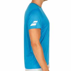 Мужская футболка Babolat Core Flag Club 2018 Цвет Ярко синий 3MS18011-4013