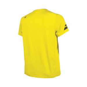 Футболка для мальчика Babolat Core Flag Club 2018 Цвет Пылающий желтый 3BS18011-7000