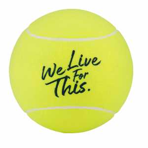 Мяч Babolat JUMBO - "WE LIVE FOR THIS" 743003