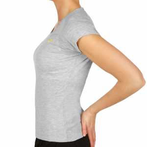 Женская футболка Babolat Core 2018 Цвет Серый меланж 3WS18012-3005