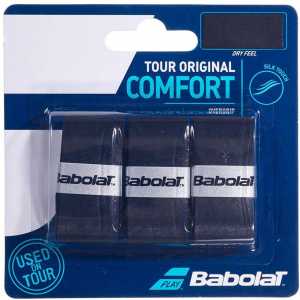 Обмотки Babolat Tour Original 3шт Цвет Чёрный 653047-105