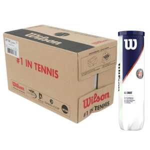 Wilson Roland Garros All court 4шт - коробка 72 мяча WRT116400