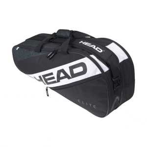 Сумка HEAD Elite 6R Цвет Черный/Белый 283642-BKWH