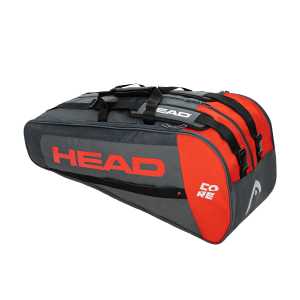 Сумка HEAD Core 9R Supercombi Цвет Антрацит/Красный 283391-ANRD