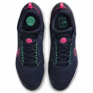 Мужские кроссовки NikeCourt Zoom Pro Цвет Обсидиан/Розовый DH0618402