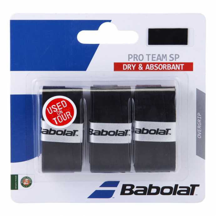 Обмотки Babolat Pro Team SP 3шт Цвет Чёрный 653042-105 Обмотки Babolat Pro Team SP 3шт Цвет Чёрный 653042-105