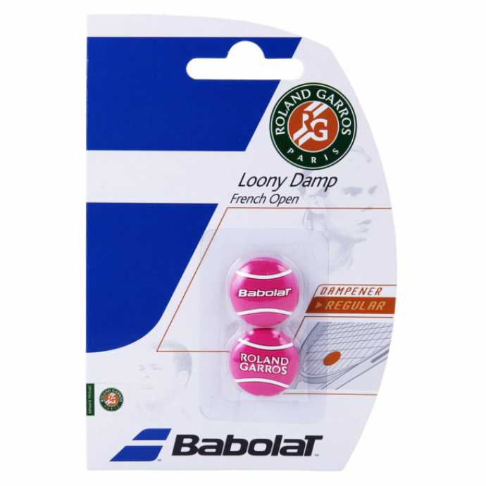 Виброгаситель Babolat Loony French Open 2шт Цвет Розовый 700036-156 Виброгаситель Babolat Loony French Open 2шт Цвет Розовый 700036-156
