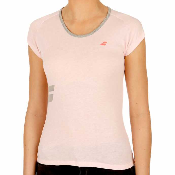 Женская футболка Babolat Core Цвет Лиловый 3WS17012-254